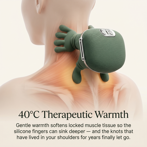 DEKNOT™ Real-Hand Neck & Shoulder Massager