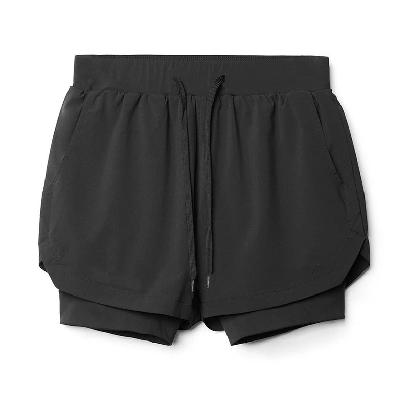 Eloviq LockLayer™ Men's 2-in-1 Running Shorts - Anti-Chafe, Hidden Phone Pocket, Quick-Dry Liner