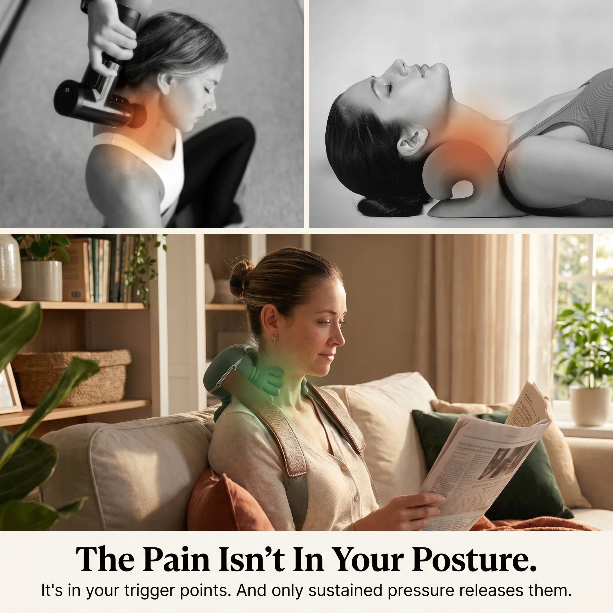 DEKNOT™ Real-Hand Neck & Shoulder Massager