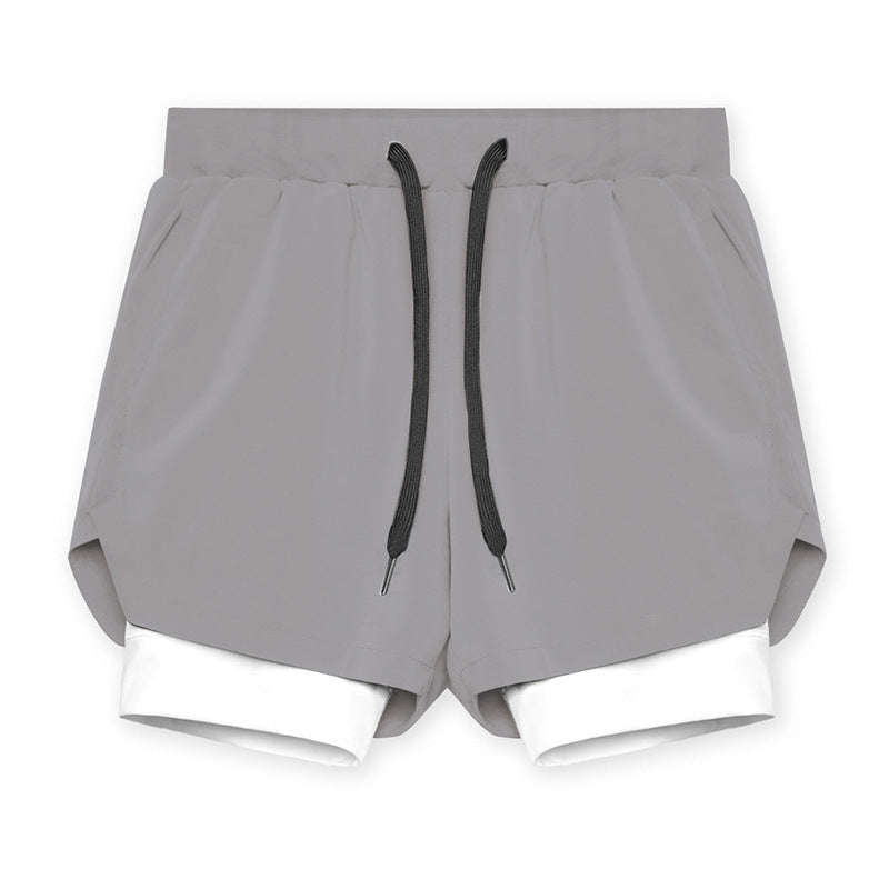 Eloviq LockLayer™ Men's 2-in-1 Running Shorts - Anti-Chafe, Hidden Phone Pocket, Quick-Dry Liner